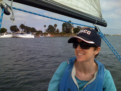 Image: Michelle Sailing in San Diego